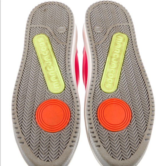 Marc jacobs neon leather sneakers 7 - Picture 4 of 4